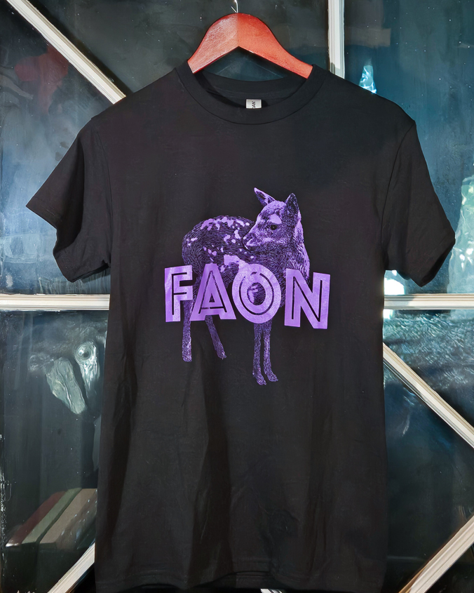T-shirt Faon noir