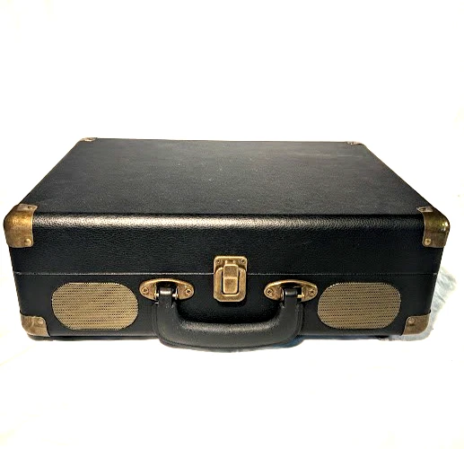 Table-tournante valise rétro – Bluetooth, RCA, casque & auxiliaire - 3
