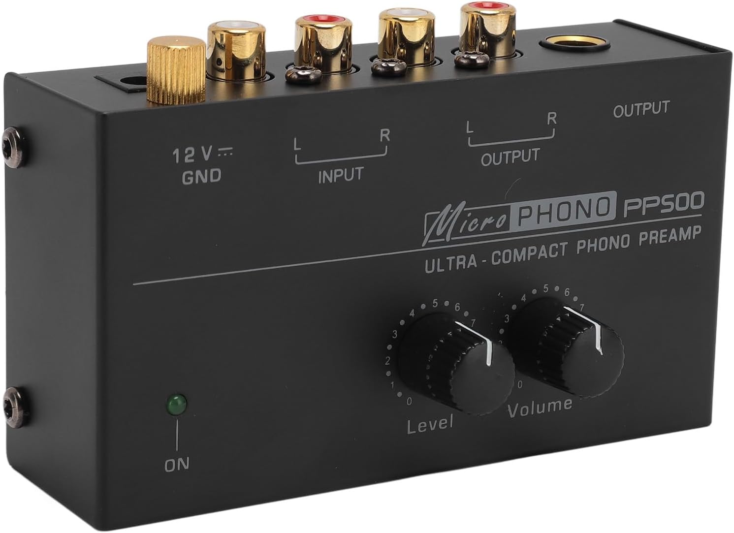 Préampli phono DAUZ – RIAA – RCA & ¼ po – Volume indépendant