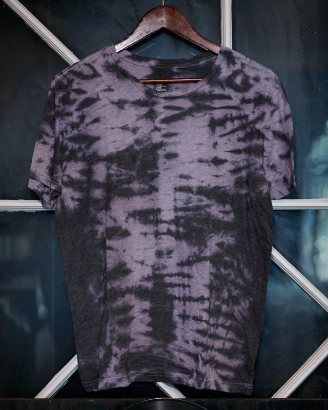 T-shirt tie dye mauve/gris