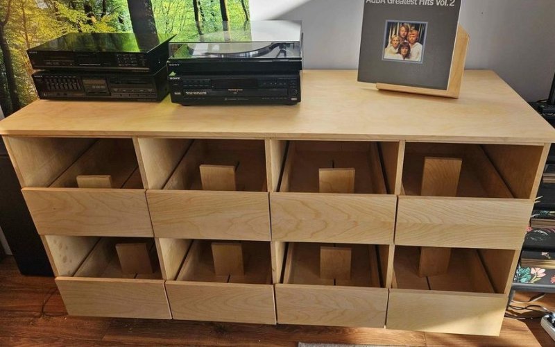 Meuble pour vinyles