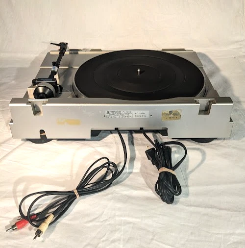 Platine Pioneer PL-S40 – Entraînement direct – Cartouche AT – Sans couvercle - 3