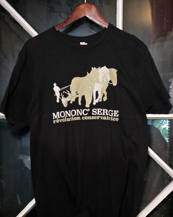 T-shirt Mononc Serge révolution conservatrice