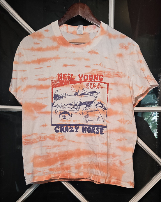 T-shirt Neil Young crazy horse