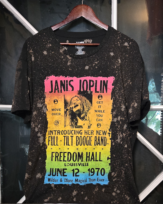 T-shirt Janis Joplin (BleachArt)