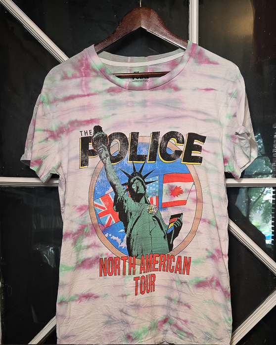 T-shirt The Police (Tie-dye)