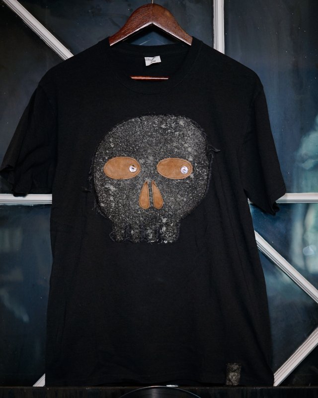 T-shirt patch squelette