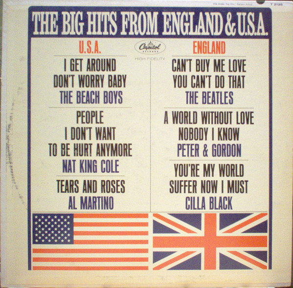 The Big Hits From England & U.S.A.