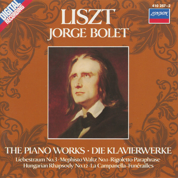 Pochette de l'album Franz Liszt - The Piano Works Vol. 1 par Franz Liszt, Jorge Bolet (1984)