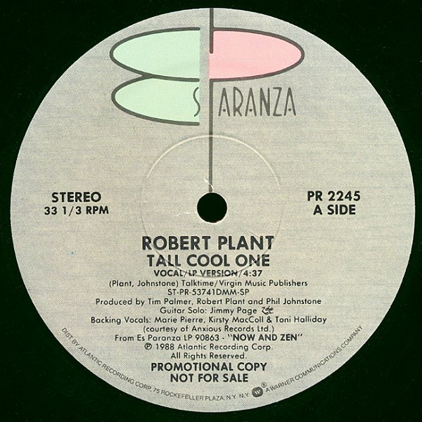 Tall Cool One (Single)