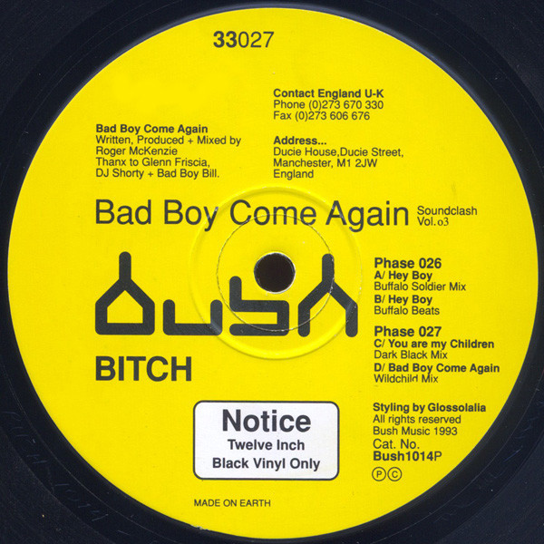 Bad Boy Come Again - Soundclash Vol. 3