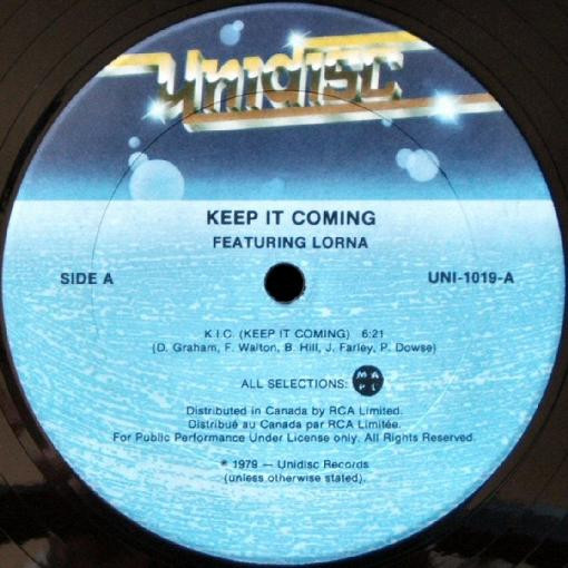 K.I.C (keep it coming) - Single