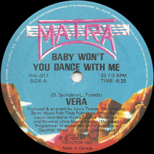 Baby Won't You Dance With Me
