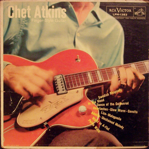 Album cover Finger Style Guitar by Chet Atkins (1957)