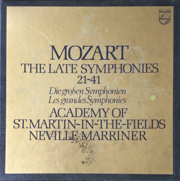 The Late Symphonies, Die Großen Symphonien, Les Grandes Symphonies 21 - 41