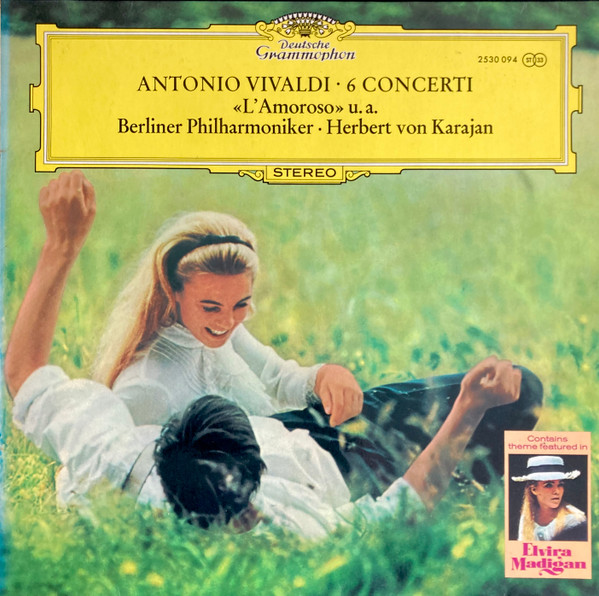 Pochette de l'album 6 Concerti («L'Amoroso» U.A.) par Vivaldi, Berliner Philharmoniker (1971)