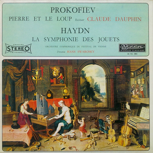 Pochette de l'album Pierre Et Le Loup / La Symphonie Des Jouets par Prokofiez (1980)