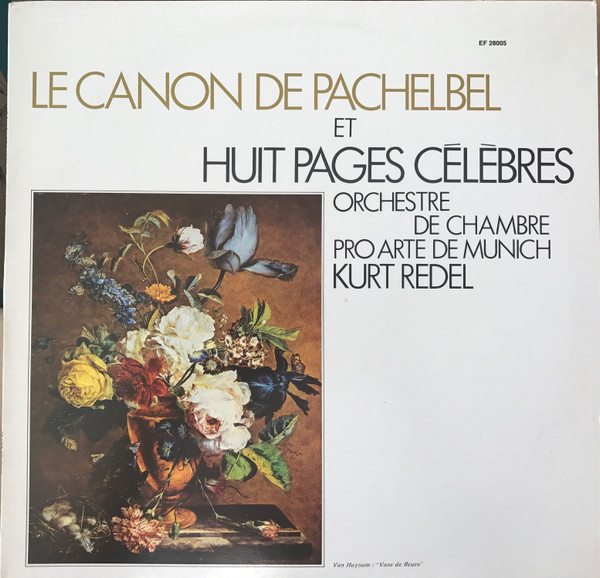 Le Canon de Pachelbel Et Huit Pages Célèbres