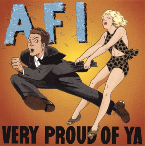 Pochette de l'album Very Proud Of Ya par AFI (2014)