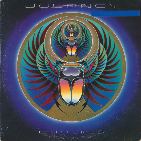 Pochette de l'album Captured par Journey (1981)