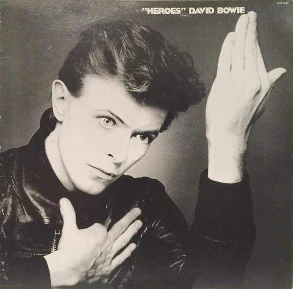 Pochette de l'album Heroes par David Bowie (1977)