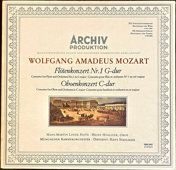 Flötenkonzert Nr. 1 G-dur / Oboenkonzert C-dur