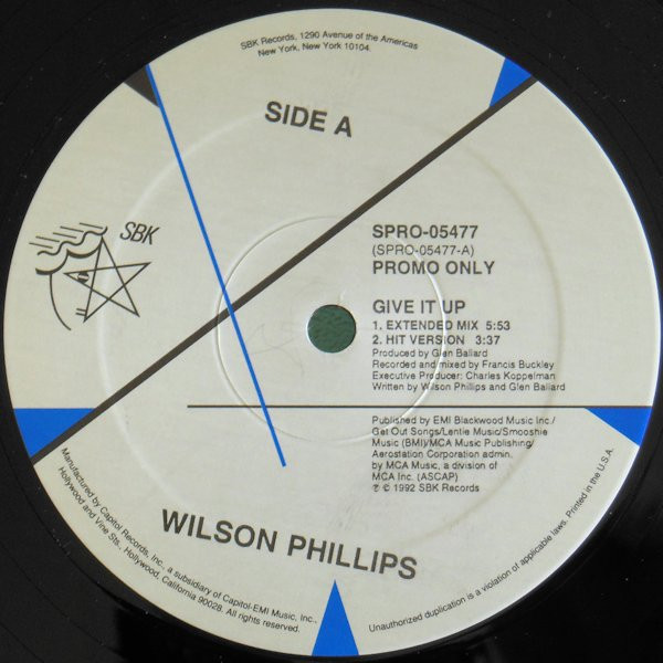 Give It Up - Promo single