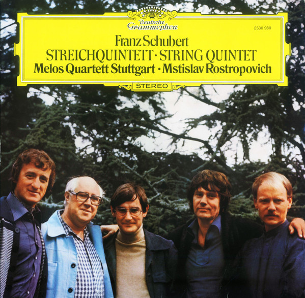 Melos Quartett Stuttgart, Mstislav Rostropovich - Streichquintett - String Quintet