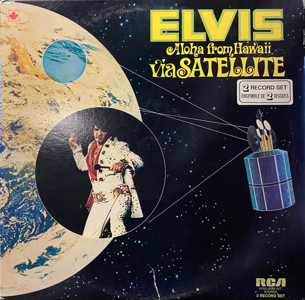 Album Aloha From Hawaii Via Satellite - Elvis Pochette de l'album Aloha From Hawaii Via Satellite par Elvis (1973)