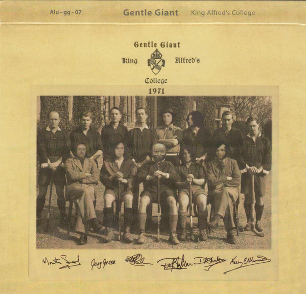 King Alfred's College 1971 par Gentle Giant