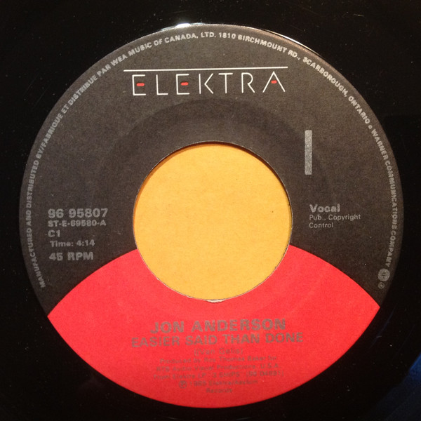 Easier Said Than Done / Day Of Days