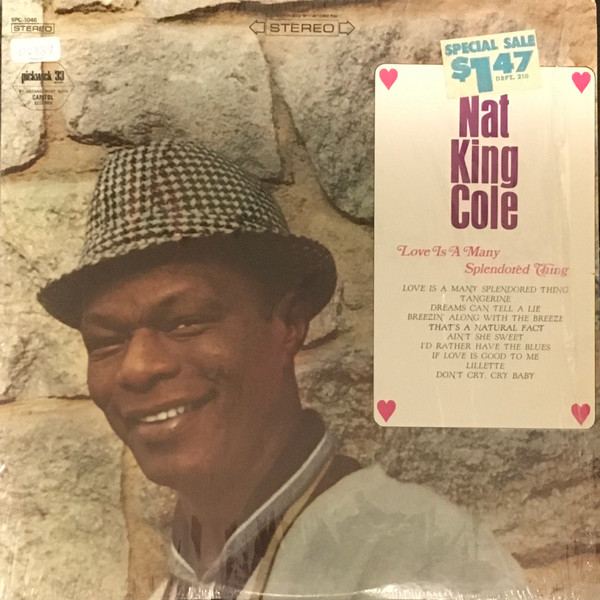 Album cover Love Is A Many Splendored Thing by Nat King Cole (0)