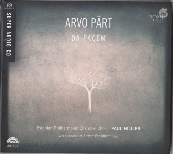 Pochette de l'album Da Pacem par Arvo Pärt, Estonian Philharmonic Chamber Choir