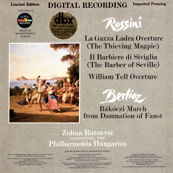 La Gazza Ladra Overture  / Il Barbiere Di Siviglia Overture