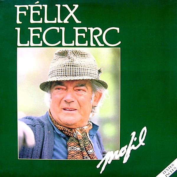 Album cover Profil by Félix Leclerc (1984)
