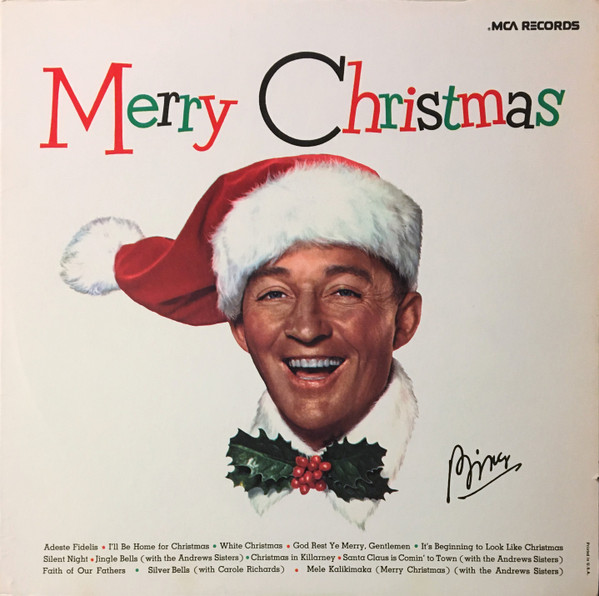 Pochette de l'album Merry Christmas par Bing Crosby (1973)