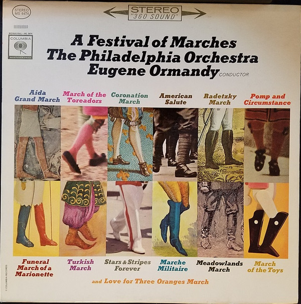 Pochette de l'album A Festival Of Marches par The Philadelphia Orchestra, Eugene Ormandy (1963)