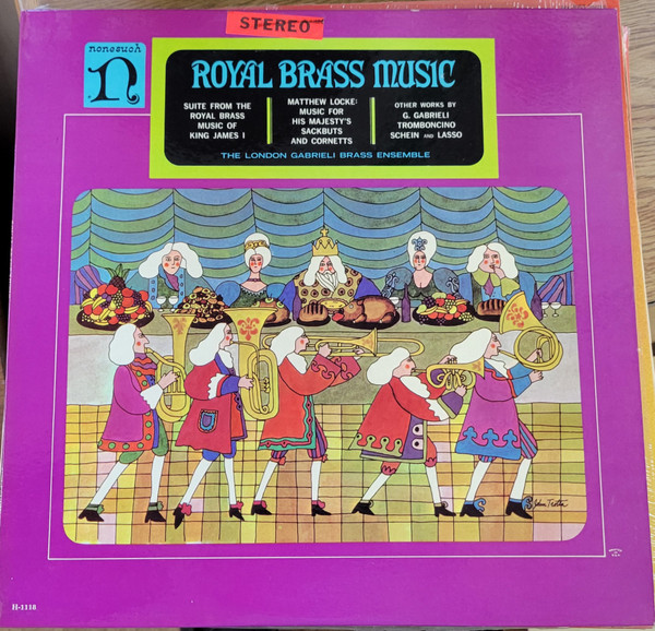 Pochette de l'album Royal Brass Music par The London Gabrieli Brass Ensemble (1965)