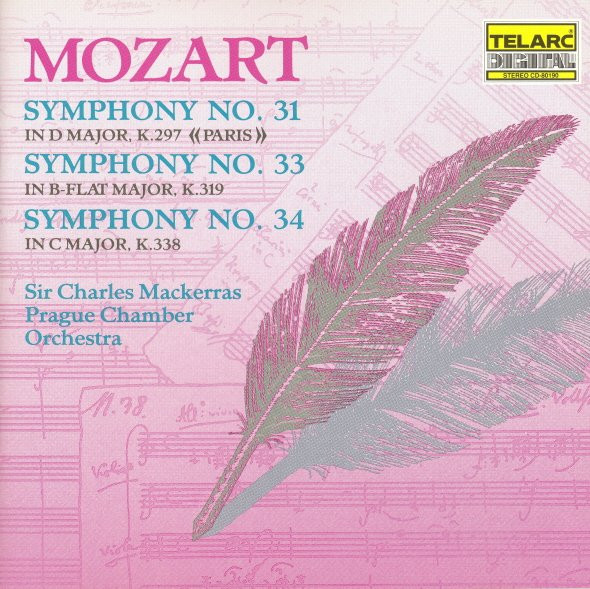 Symphony No. 31 (In D Major, K.297 «Paris») / Symphony No. 33 (In B-flat Major, K.319) / Symphony No. 34 (In C Major, K.338)