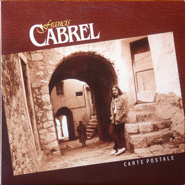 Pochette de l'album Carte Postale par Francis Cabrel (1981)