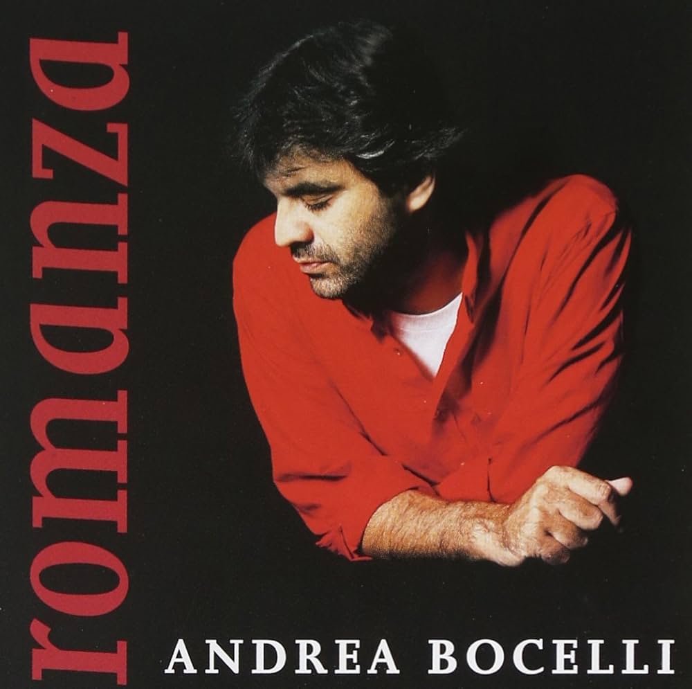 Pochette Romanza - Andrea Bocelli chez Vinyllia Trois-Rivières