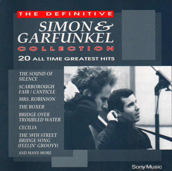 Pochette de l'album The Definitive Collection par Simon & Garfunkel (1991)