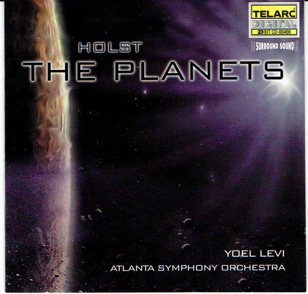 Pochette de l'album The Planets par Holst*, Yoel Levi, Atlanta Symphony Orchestra (1998)
