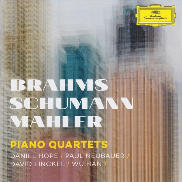 Brahms · Schumann · Mahler: Piano Quartets