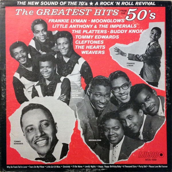 The Greatest Hits From The 50's