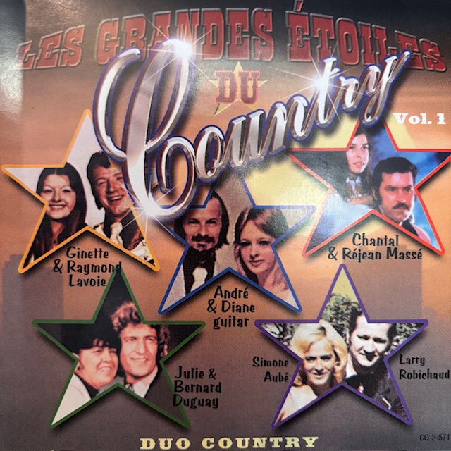 Album cover Les grandes étoiles du Country Vol.1 by Various (0)