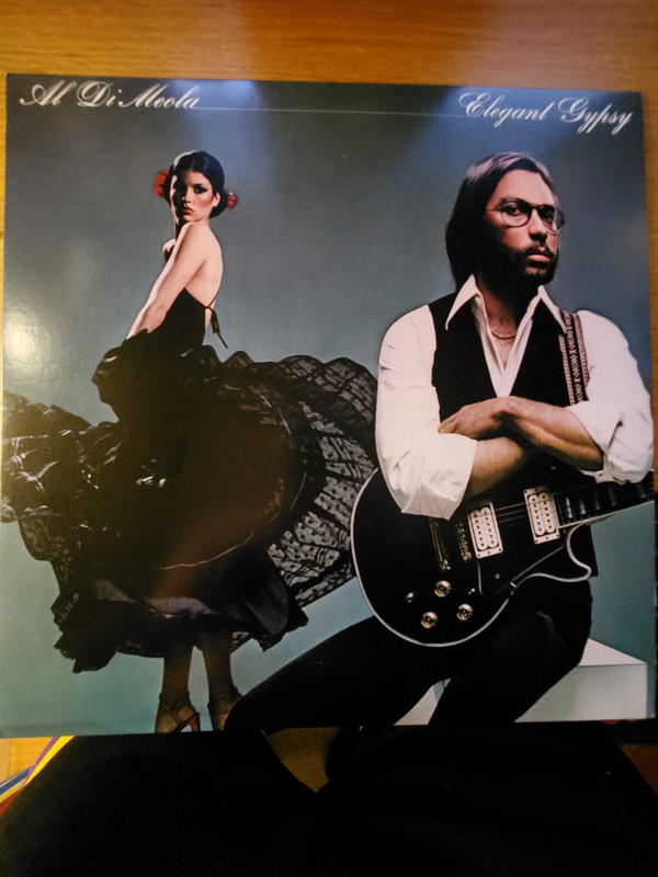 Pochette de l'album Elegant Gypsy par Al Di Meola (1977)