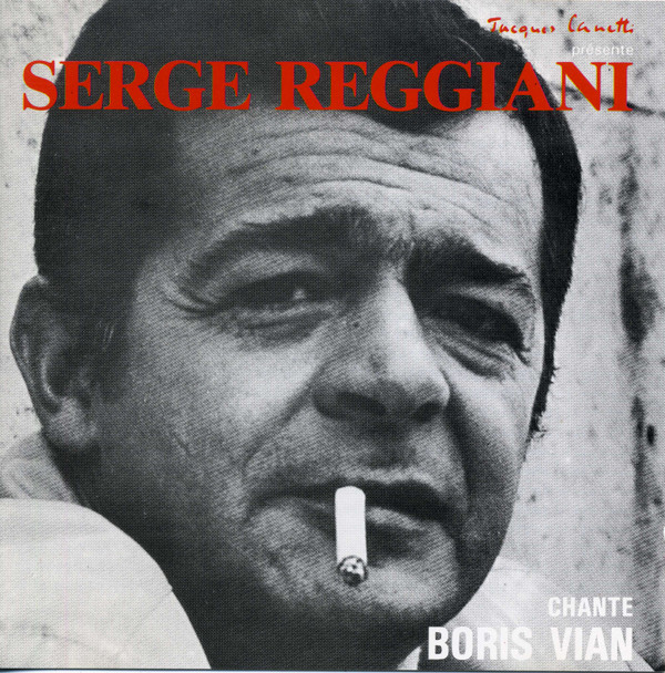 Pochette de l'album Chante Boris Vian par Serge Reggiani (1988)