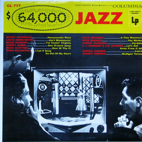 Pochette de l'album $64,000 Jazz par Various (1955)