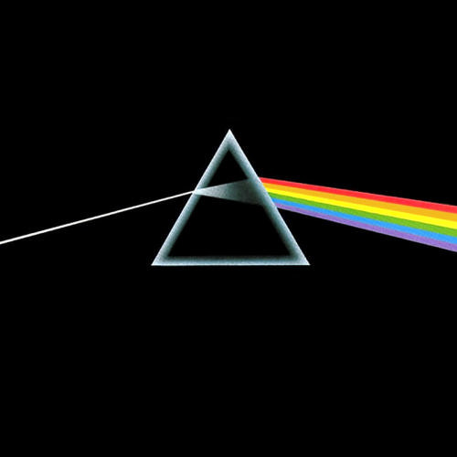 Pochette de l'album The Dark Side Of The Moon par Pink Floyd (1983)